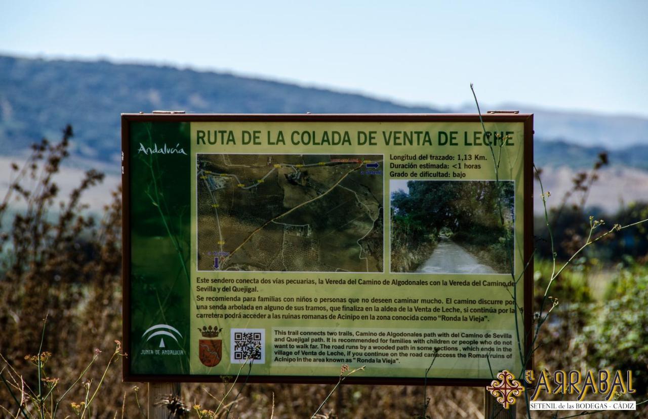 Casa Cueva El Arrabal Villa Setenil de las Bodegas Kültér fotó